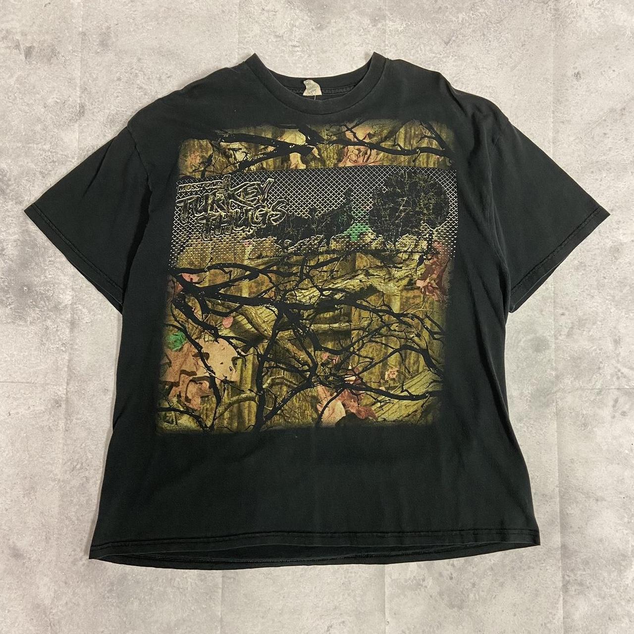 American Vintage Men's Black and Green T-shirt | Depop