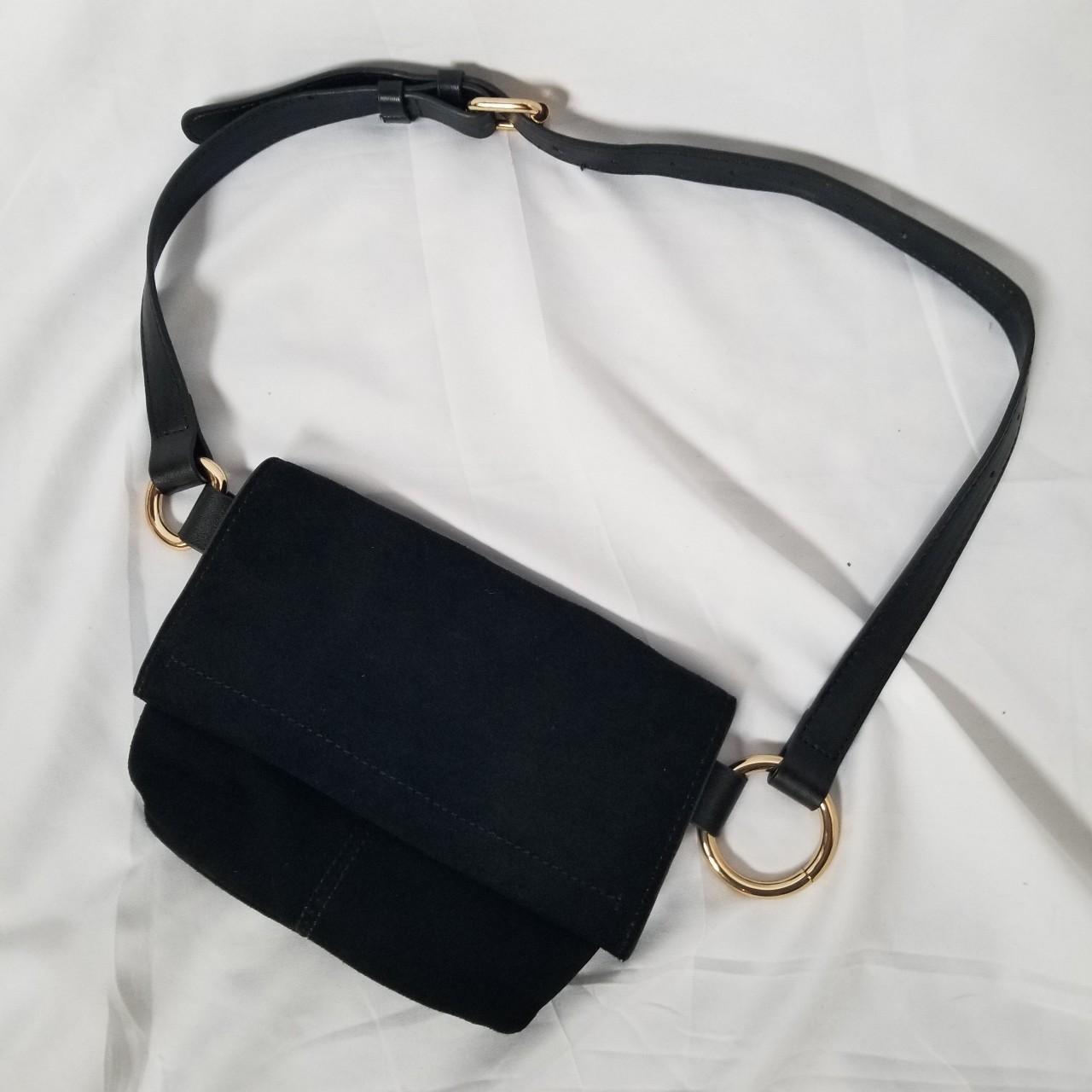 Mango Women's Fanny packs and belt bags - Black – MNG - MANGO -Beautiful black suede belt …