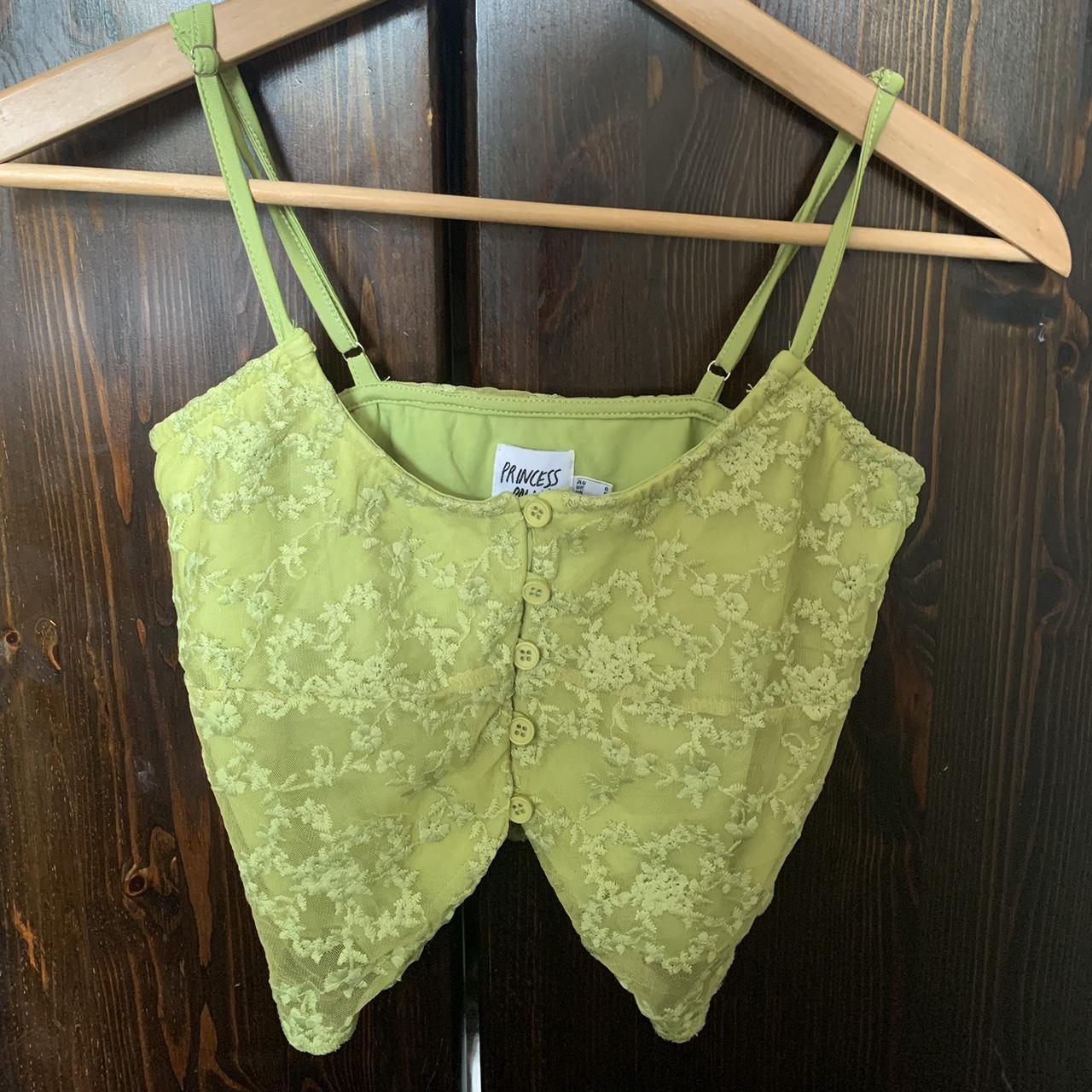 Princess Polly Basildon Green Top So pretty, gives... Depop