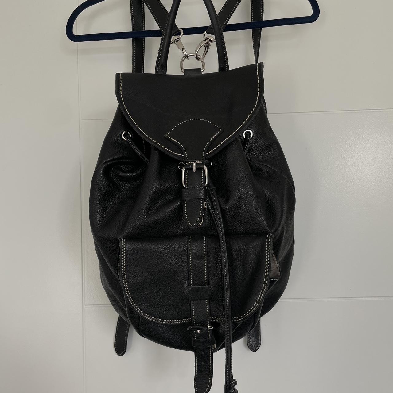 Roots black outlet backpack