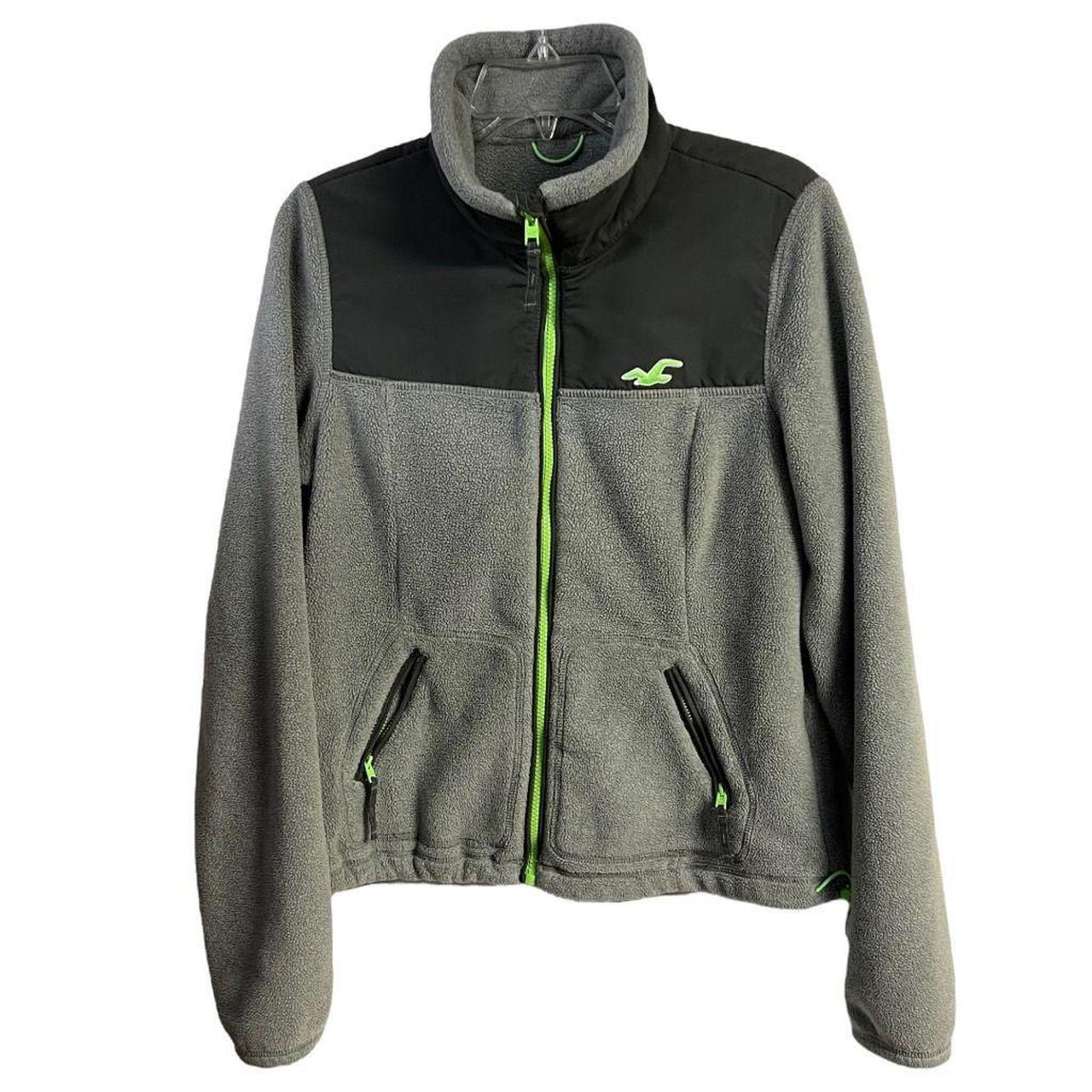 Hollister fleece 2024 jacket men's