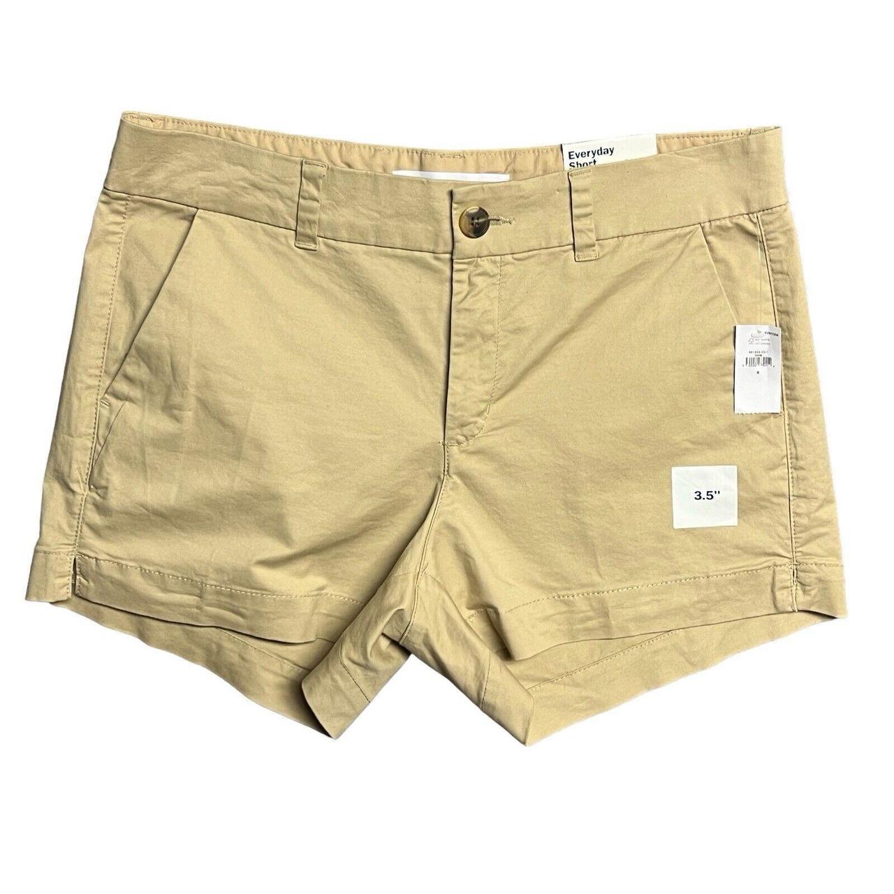 Old navy khaki uniform shorts online