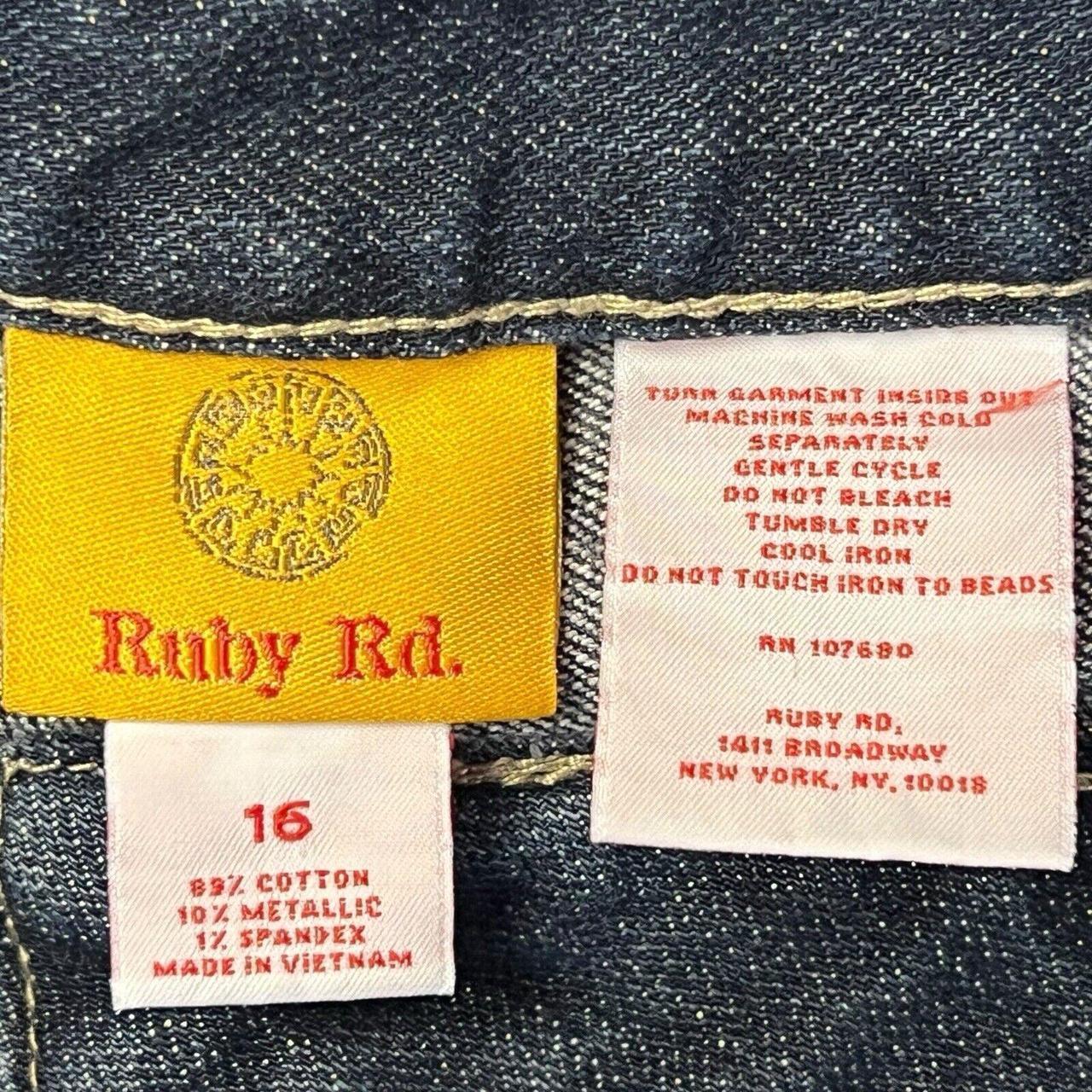 Ruby Rd. Women's Jeans - Blue - 16 – Preowned Rub… - image 5