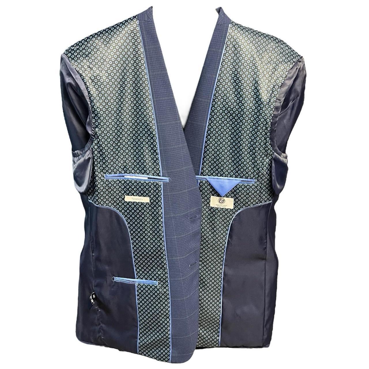 Preloved Men's Tailored jacket - Blue – KILBURNE+… - image 8