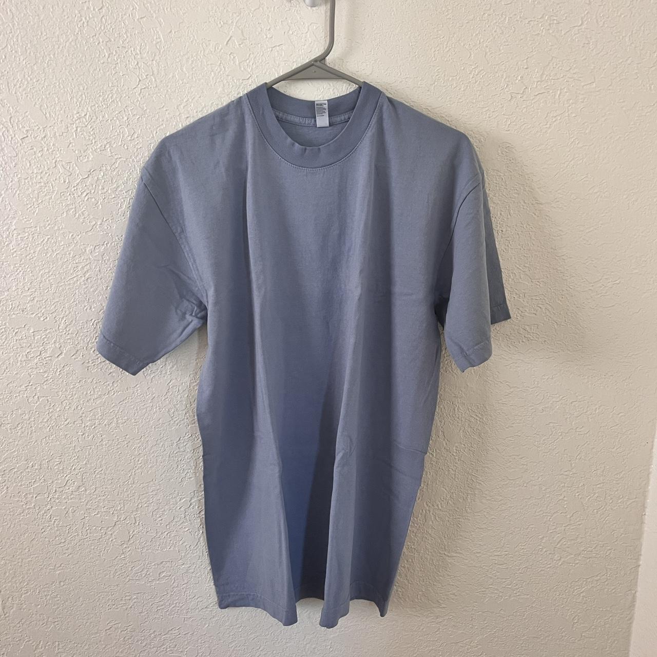 LA Apparel light blue XL shirt Never worn, brand new - Depop