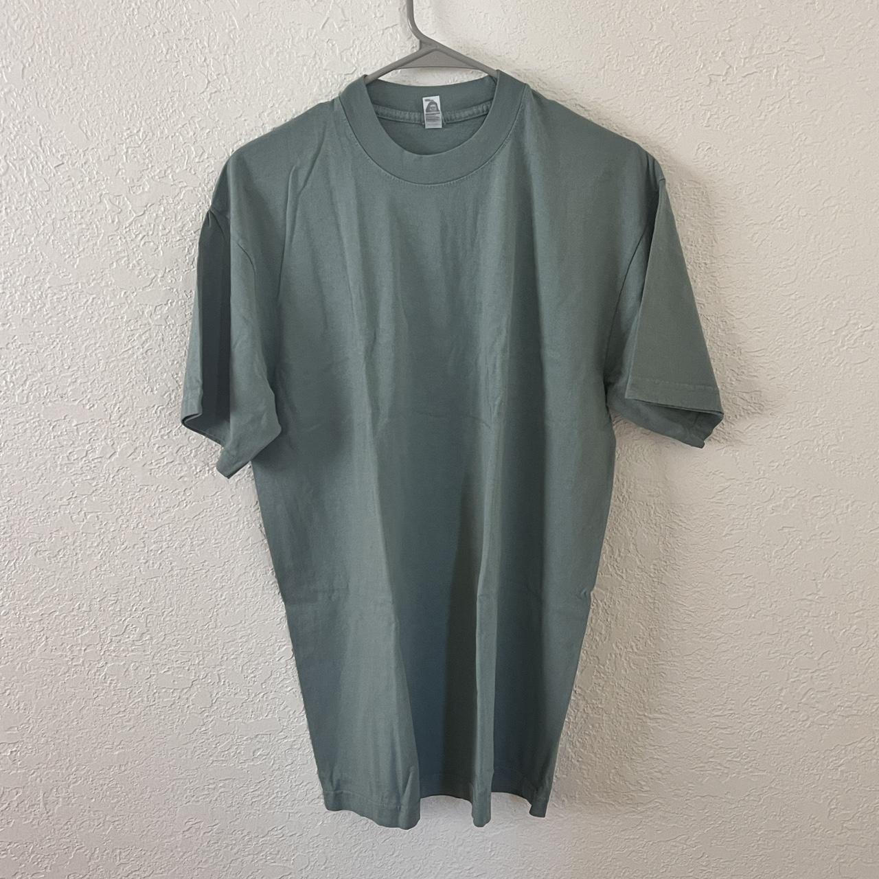 Los Angeles apparel 6.5 oz crewneck Tee Washed out... - Depop