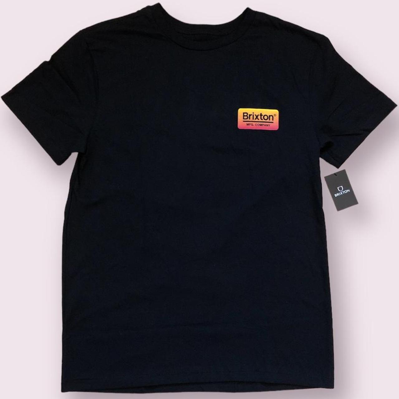 Brixton Men's Black T-shirt