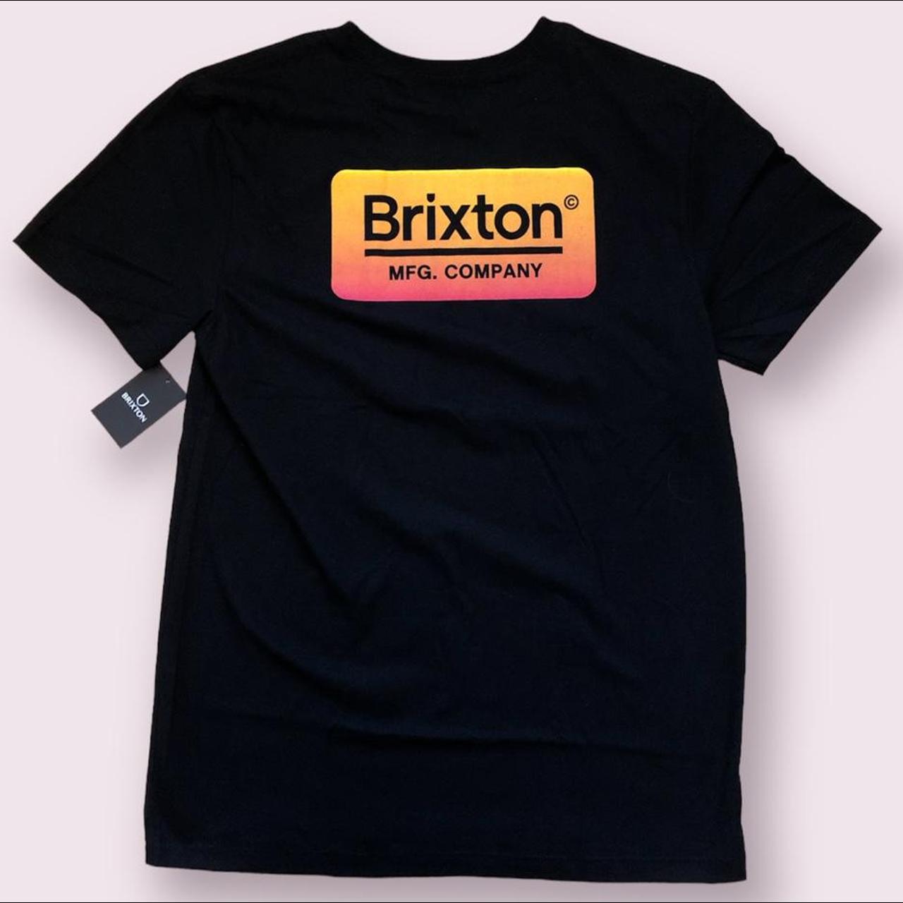 Brixton Men's Black T-shirt (2)