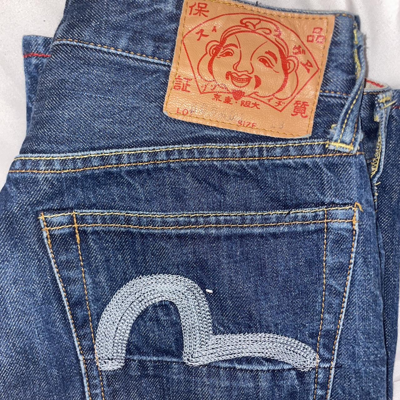 Vintage early 00s Evisu Womens Jeans 28 Waist 26... Depop