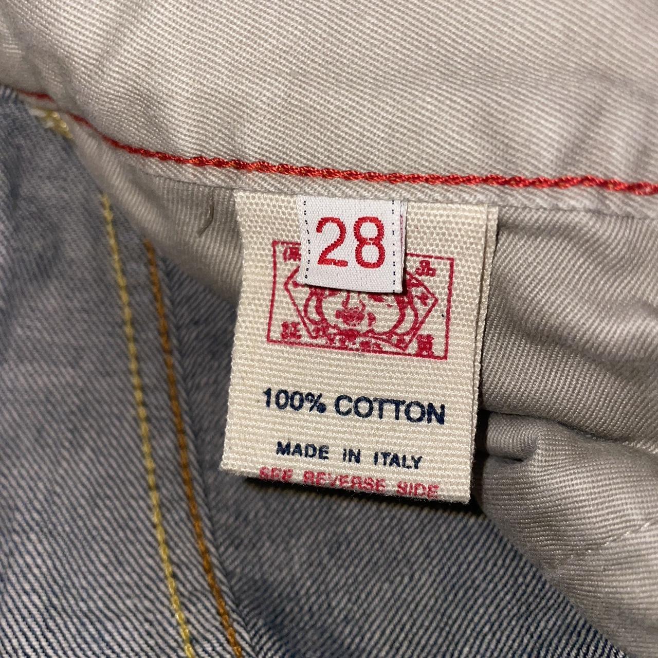 Vintage early 00s Evisu Womens Jeans 28 Waist 26... Depop