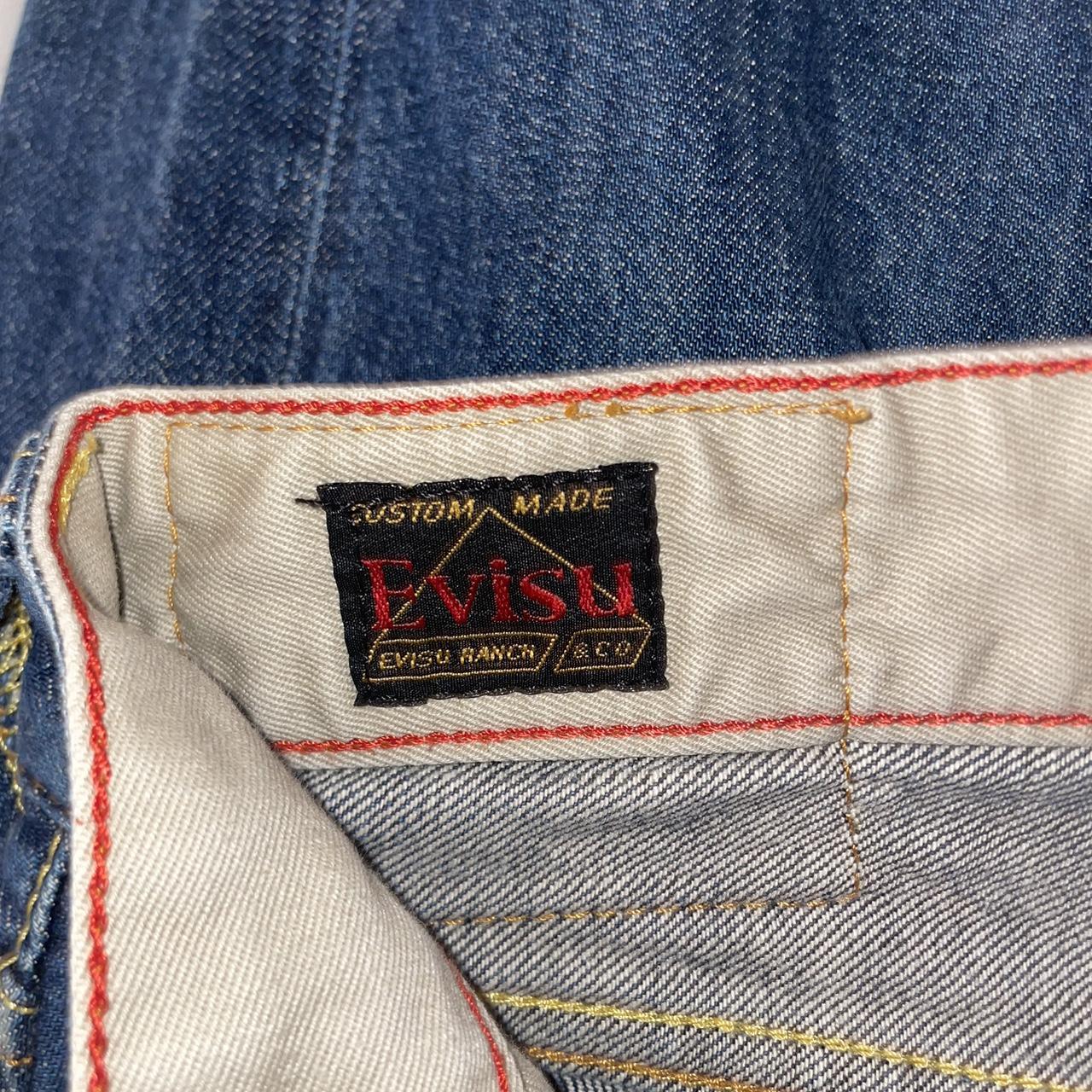 Vintage early 00s Evisu Womens Jeans 28 Waist 26... Depop