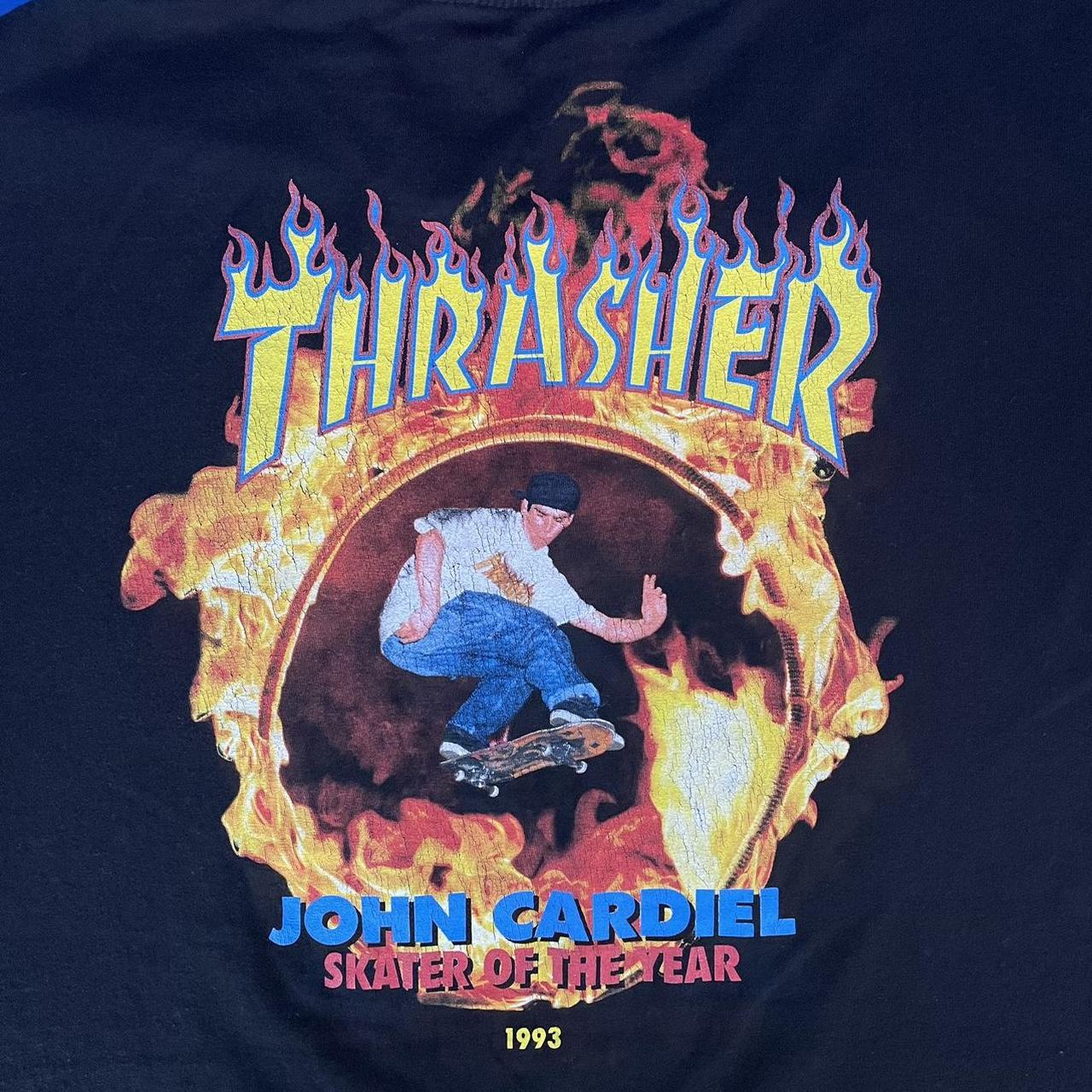 VANS X THRASHER JOHN CARDIEL “1993” Collaboration... - Depop