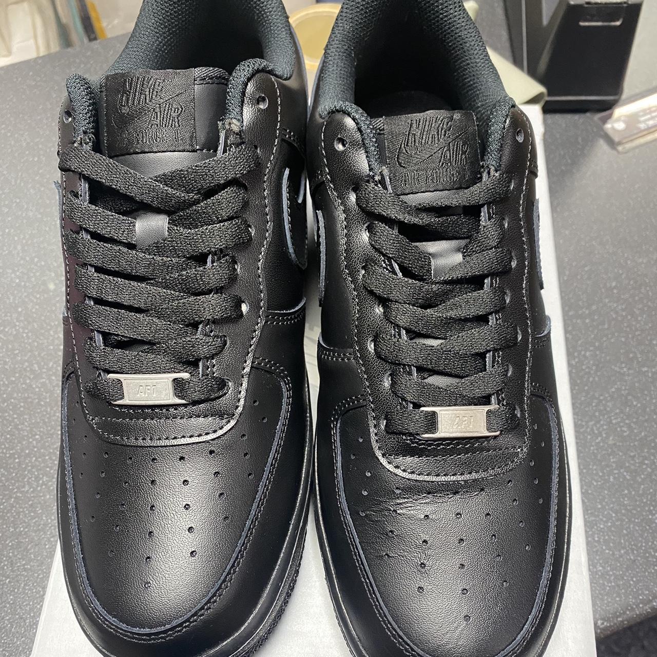 mens nike air force 1 07 black