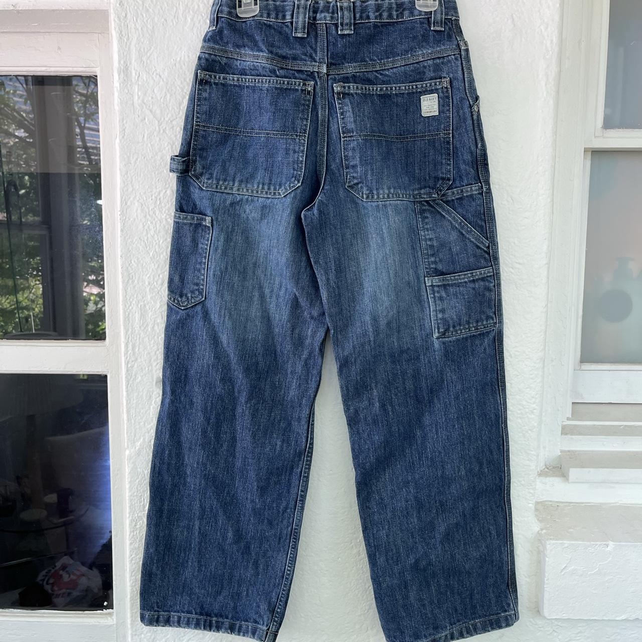 Old Navy Women's Blue Trousers | Depop