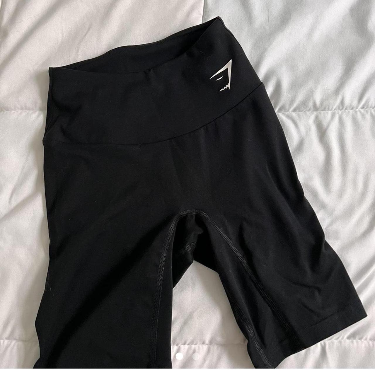 Gymshark Women's Black Shorts Depop