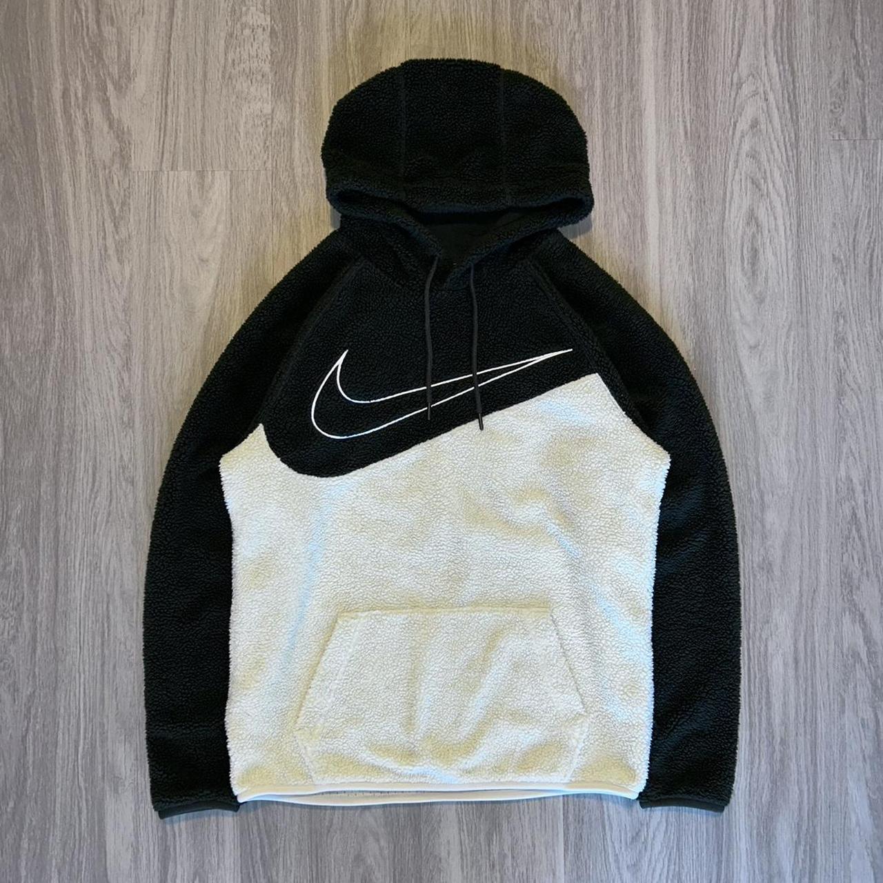 Men’s Nike Fleece Sherpa Pullover good Sweatshirt