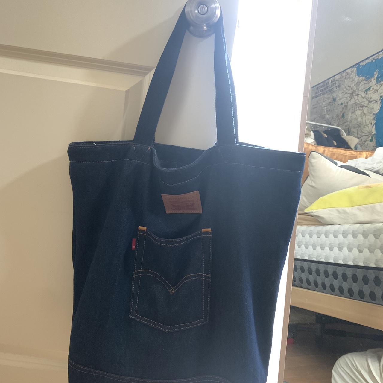 Levi's tote bag denim deals