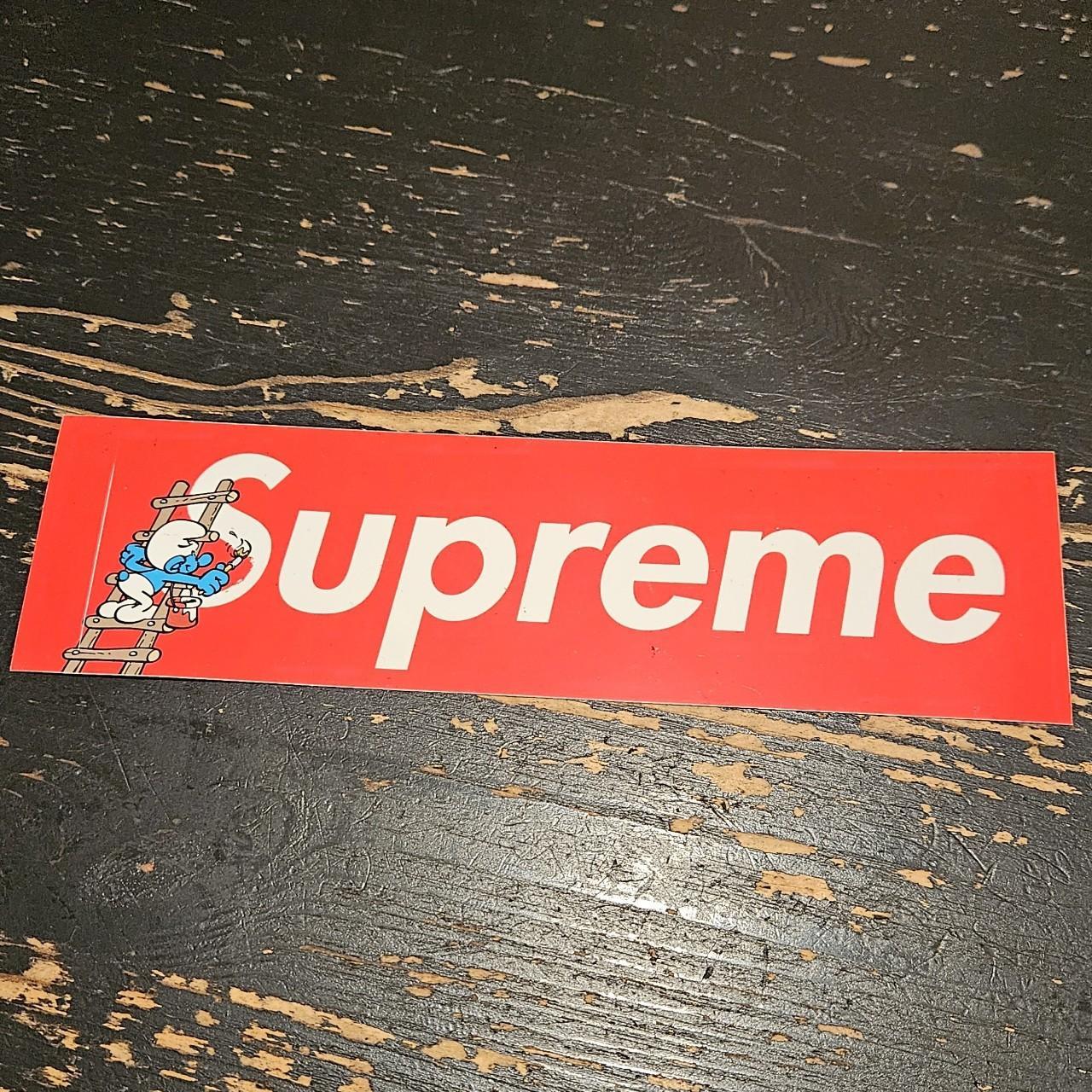 Smurf clearance supreme sticker