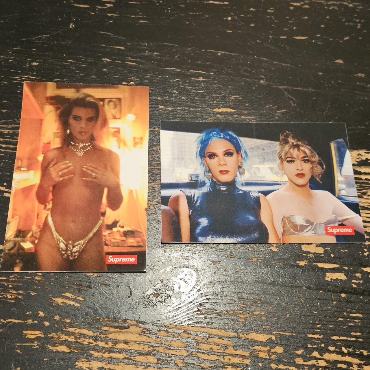 Nan goldin supreme store sticker