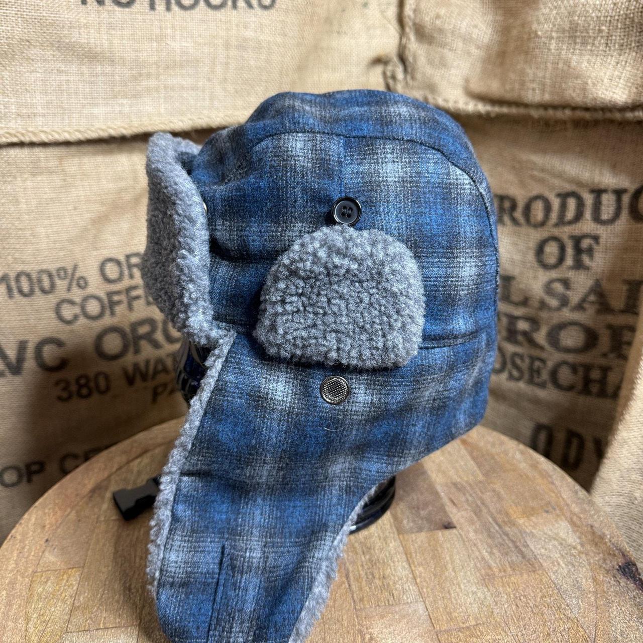 Pendleton Men's Hat - Blue – Pendleton Trapper Ha… - image 5