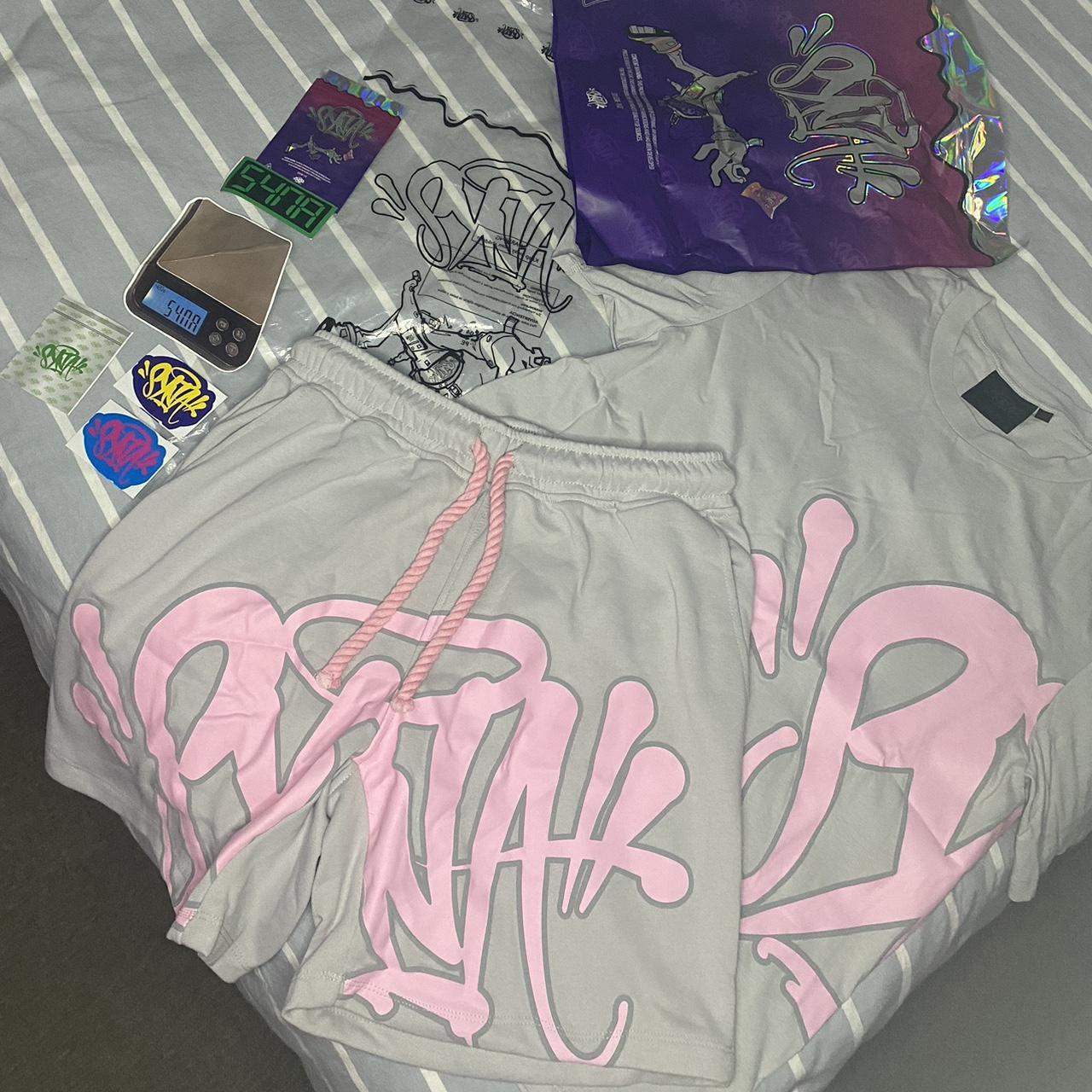 SYNA WORLD (Central Cee) T-Shirt & Shorts... - Depop