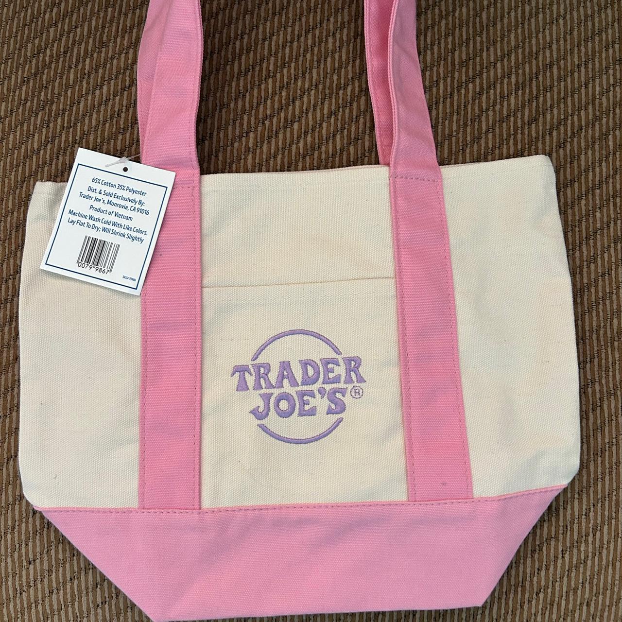 Trader Joe's Women's Bag - Pink/Multi – Trader Jo… - image 2