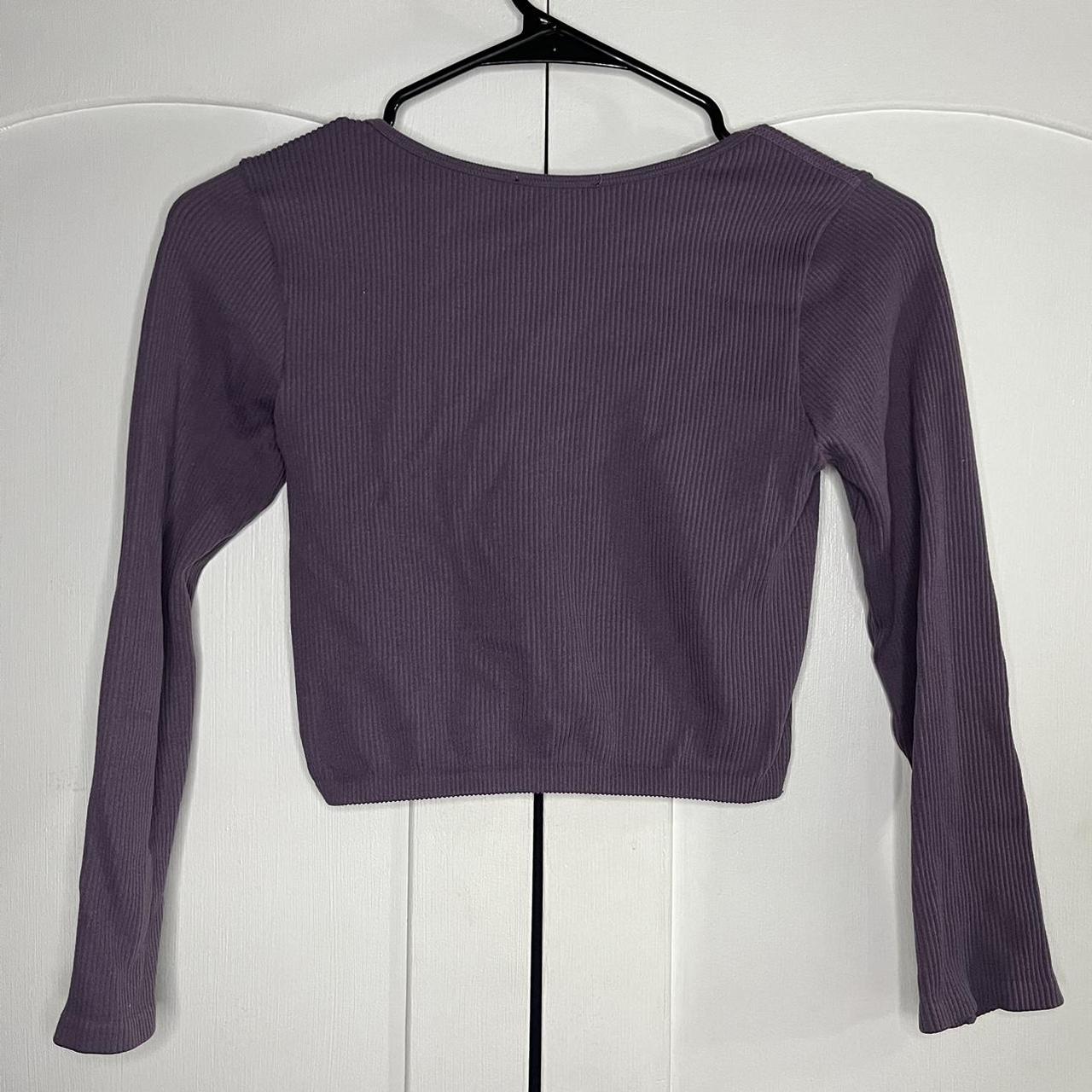 Zara Women's Purple Shirt Depop