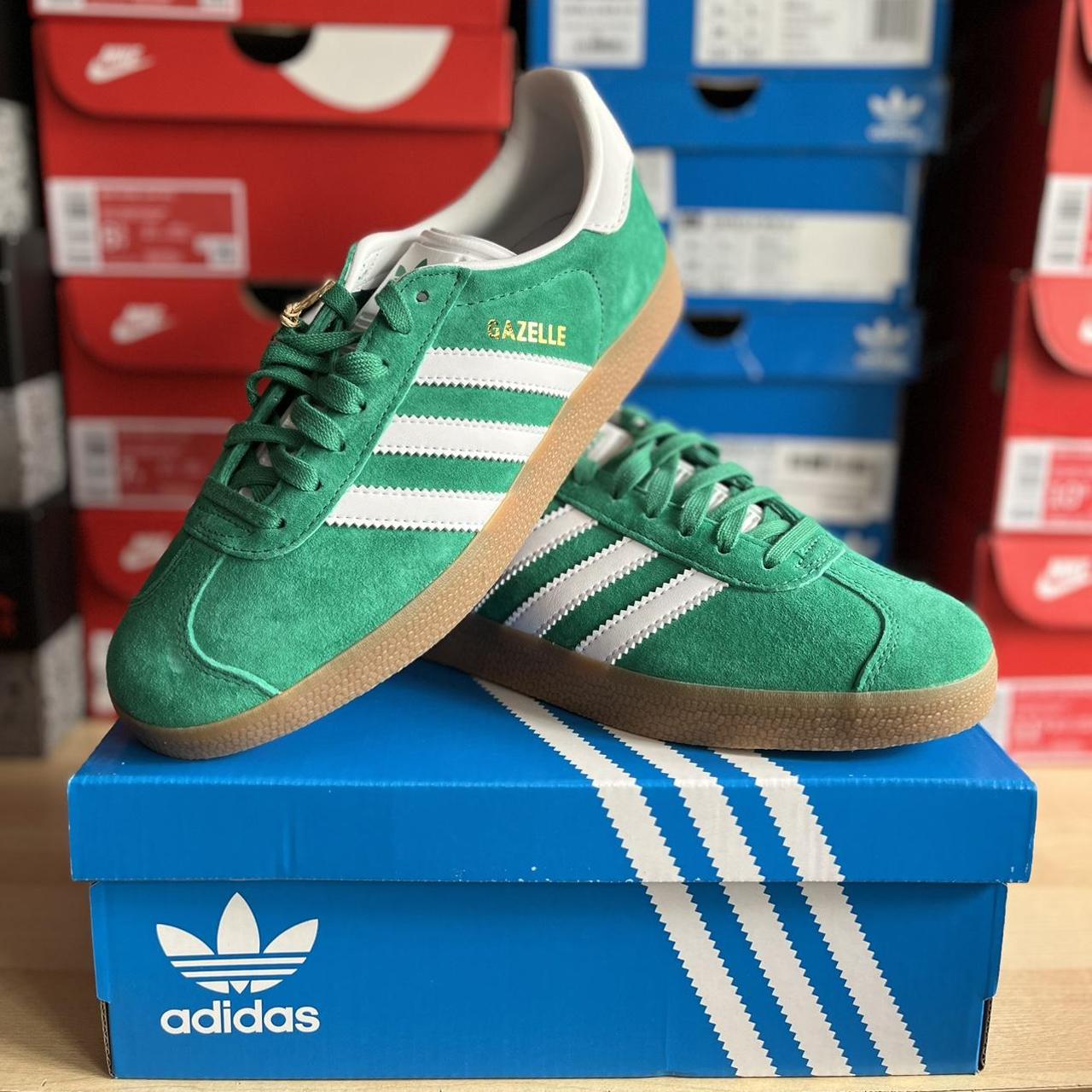 Adidas Gazelle Court Green 🍀 - Free Delivery to the... - Depop