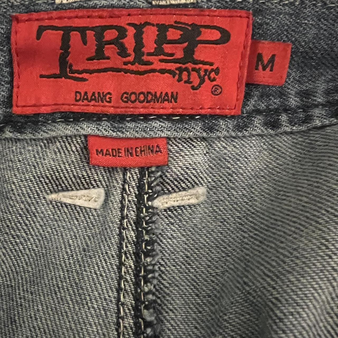 Tripp NYC X strap denim in light blue. Beautiful... - Depop