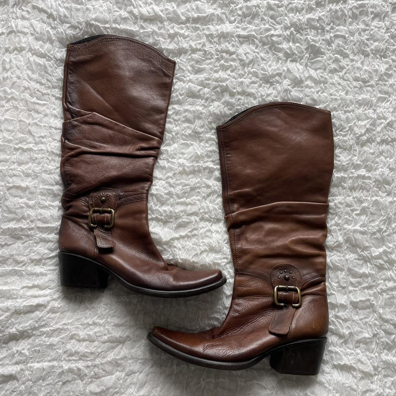 Women's Brown Boots | Depop