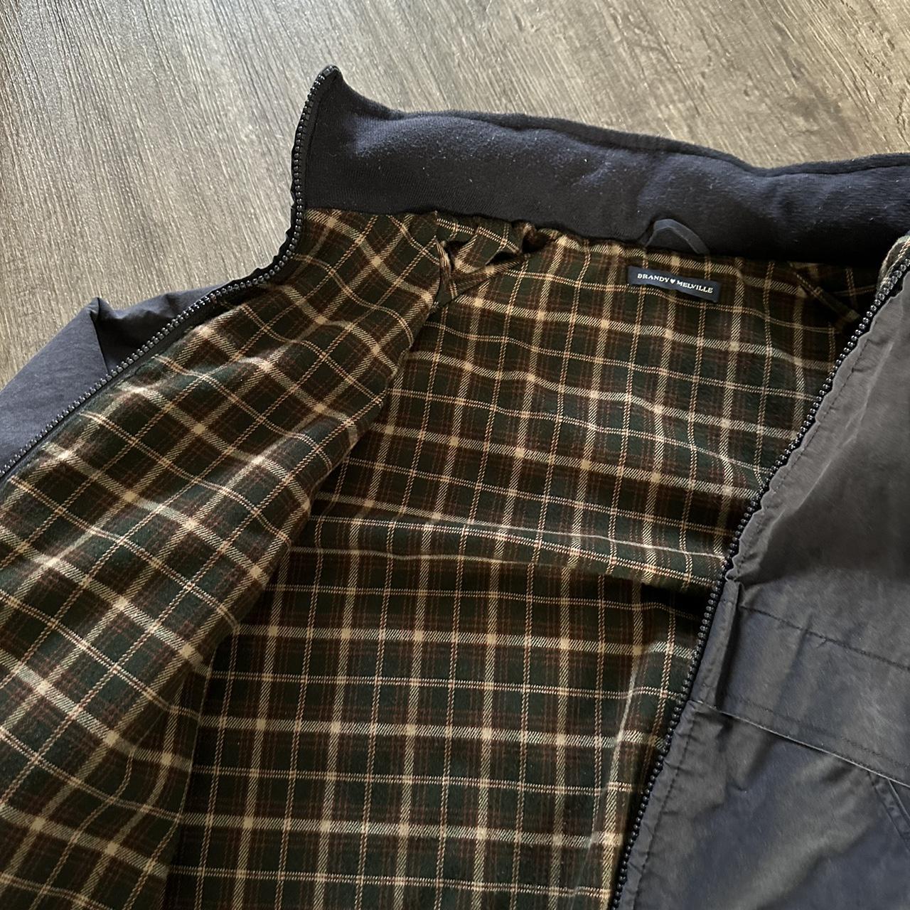 Brandy Melville Women's Navy Jacket Depop