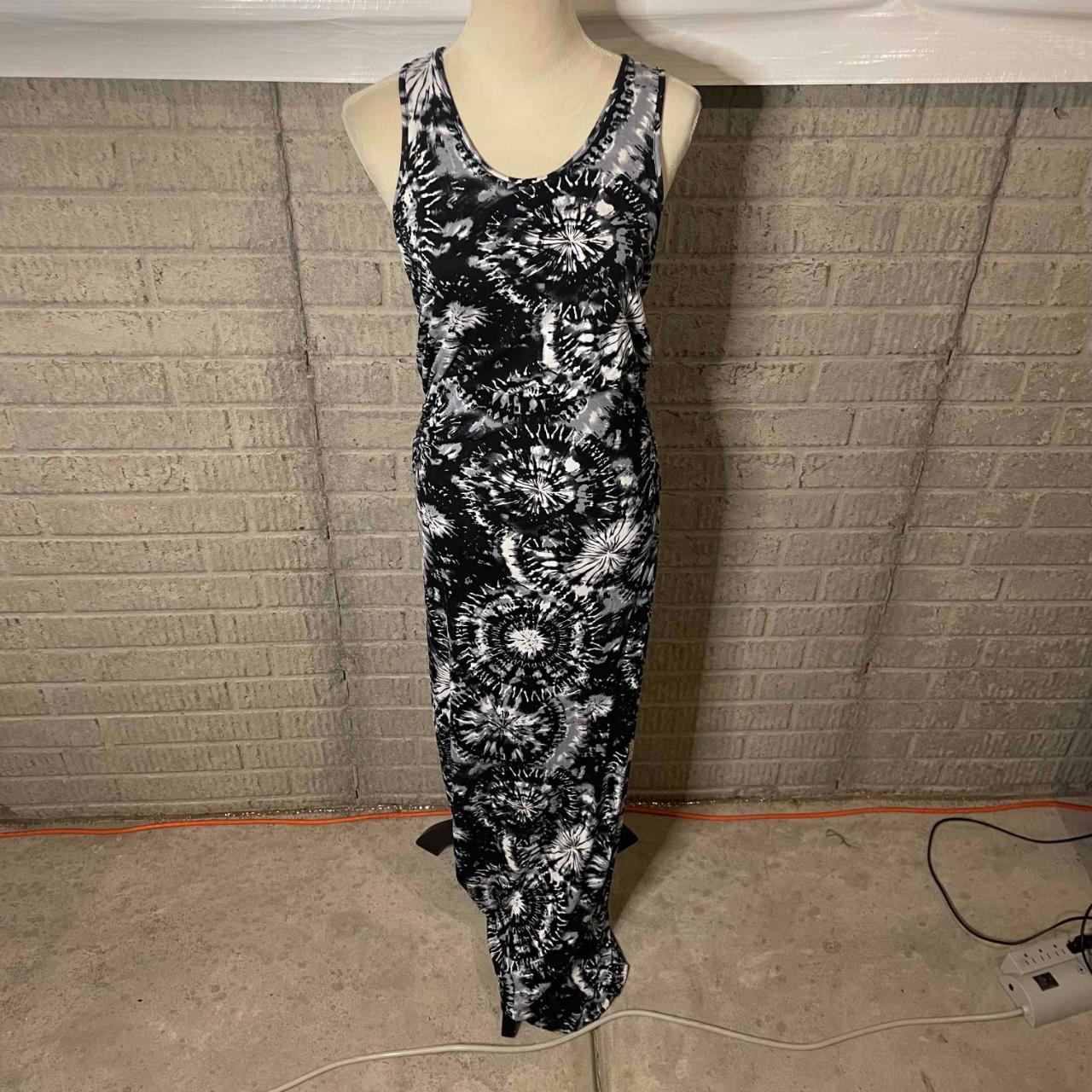 Monteau Womens Tie Dye Sleeveless Scoop Neck Maxi. Depop