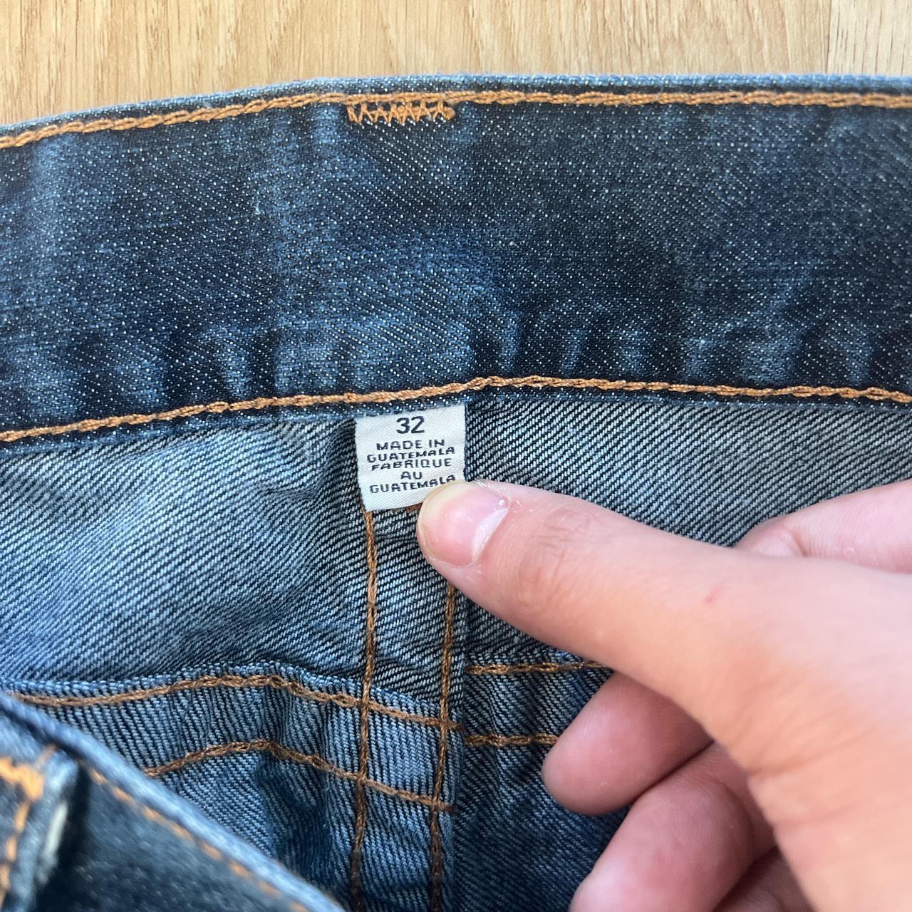 Vintage Y2K True Religion Straight Jeans Tag size:... - Depop