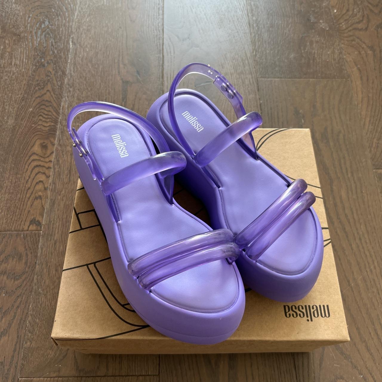 Melissa Women's Purple Sandals | Depop