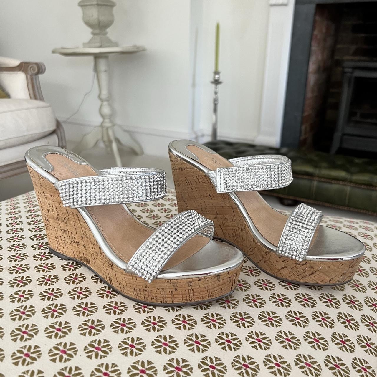 faith barely there sandals