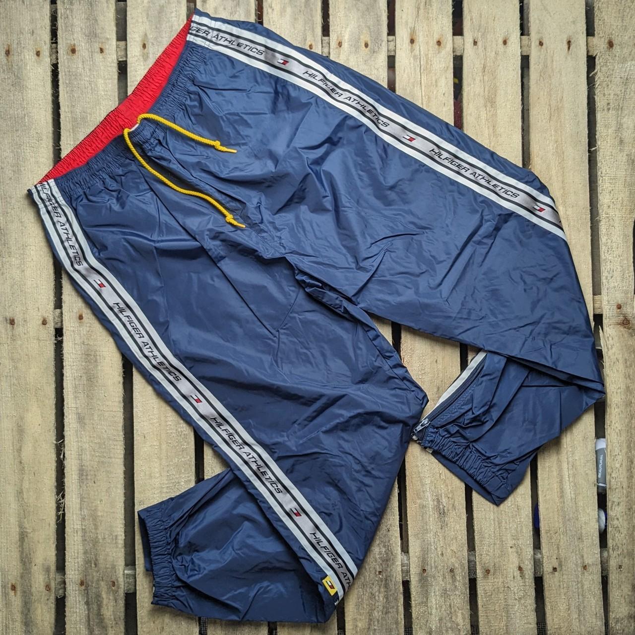 Tommy hilfiger best sale navy track pants