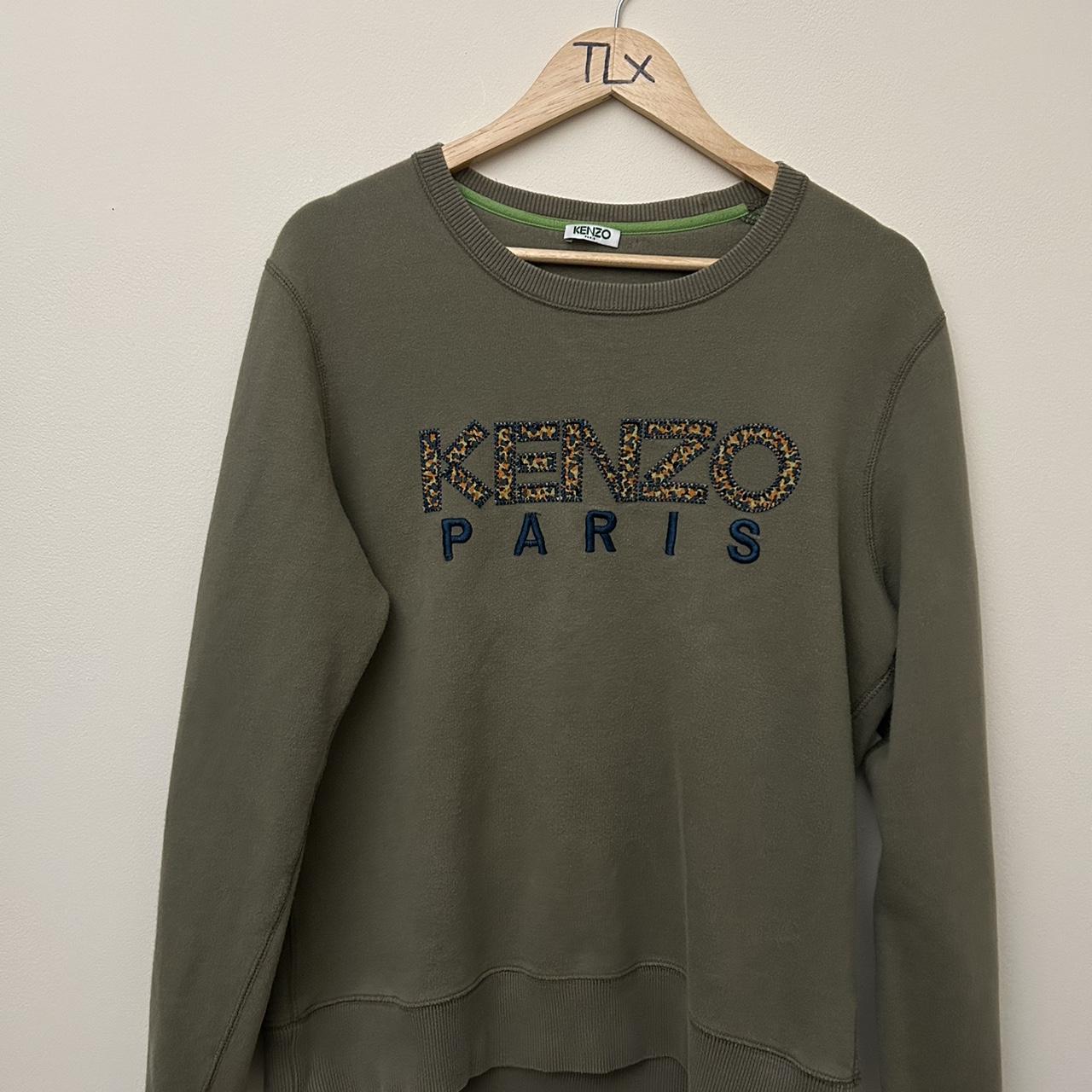 Kenzo khaki cheap jumper