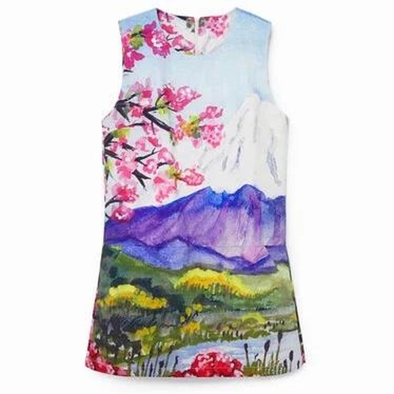 Desigual ✨️日本未入荷、希少、レア✨️刺繍デザイン リブラメニット 花柄刺繍のMサイズバッグ 女性用 I Desigual.com
