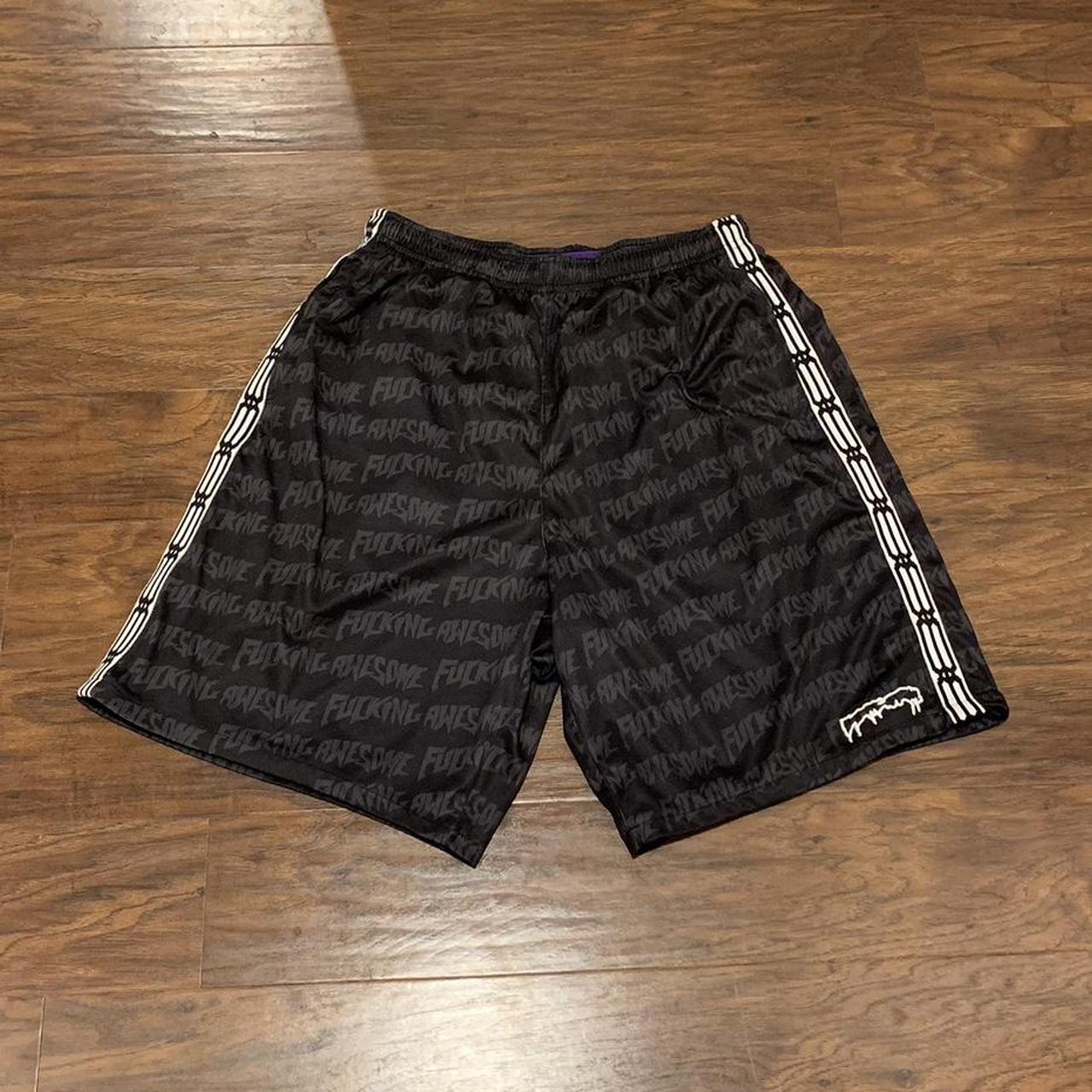 Fucking Awesome Soccer Shorts Size Large Worn once... - Depop