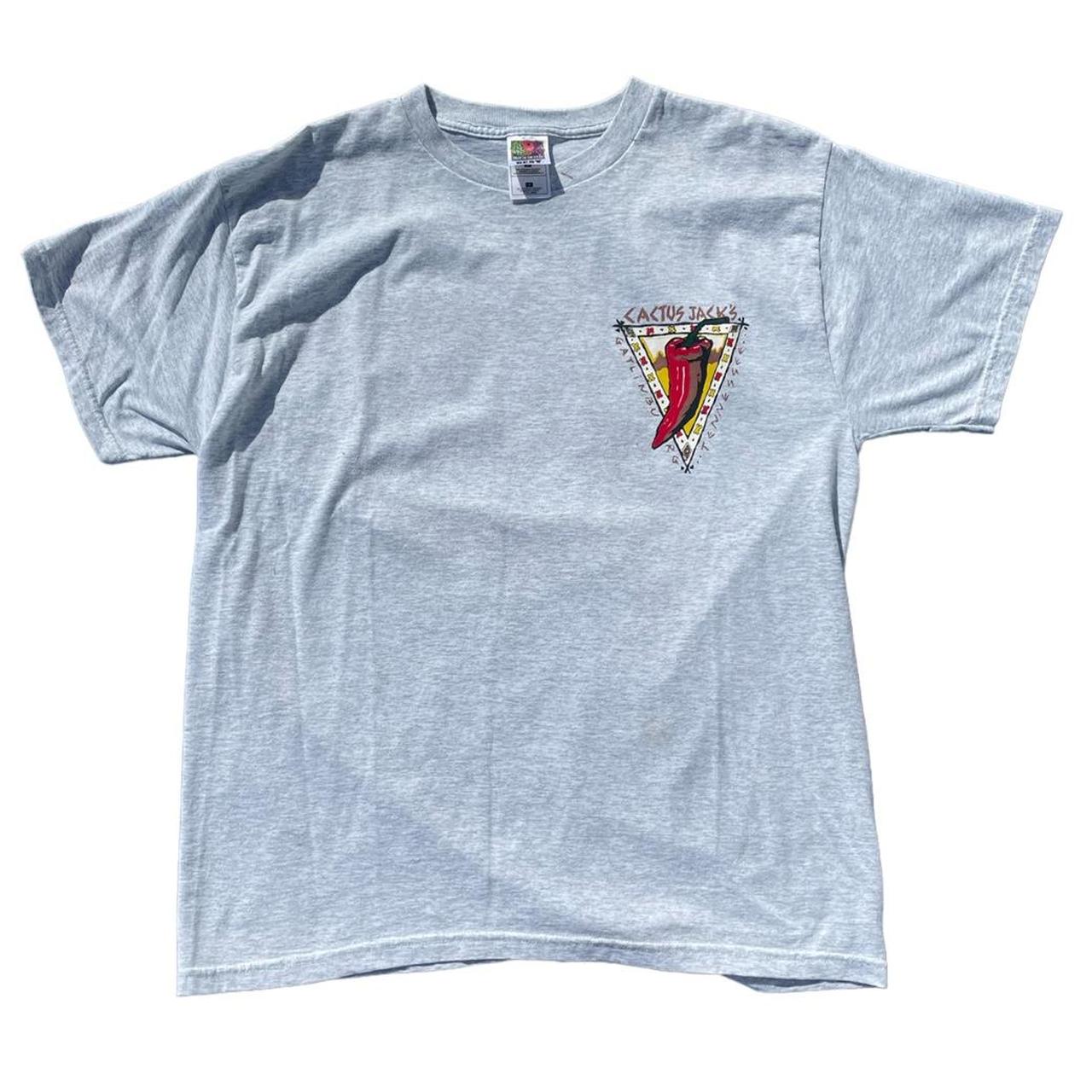 Vintage Cactus Jacks Tequila Short Sleeved Tee... - Depop