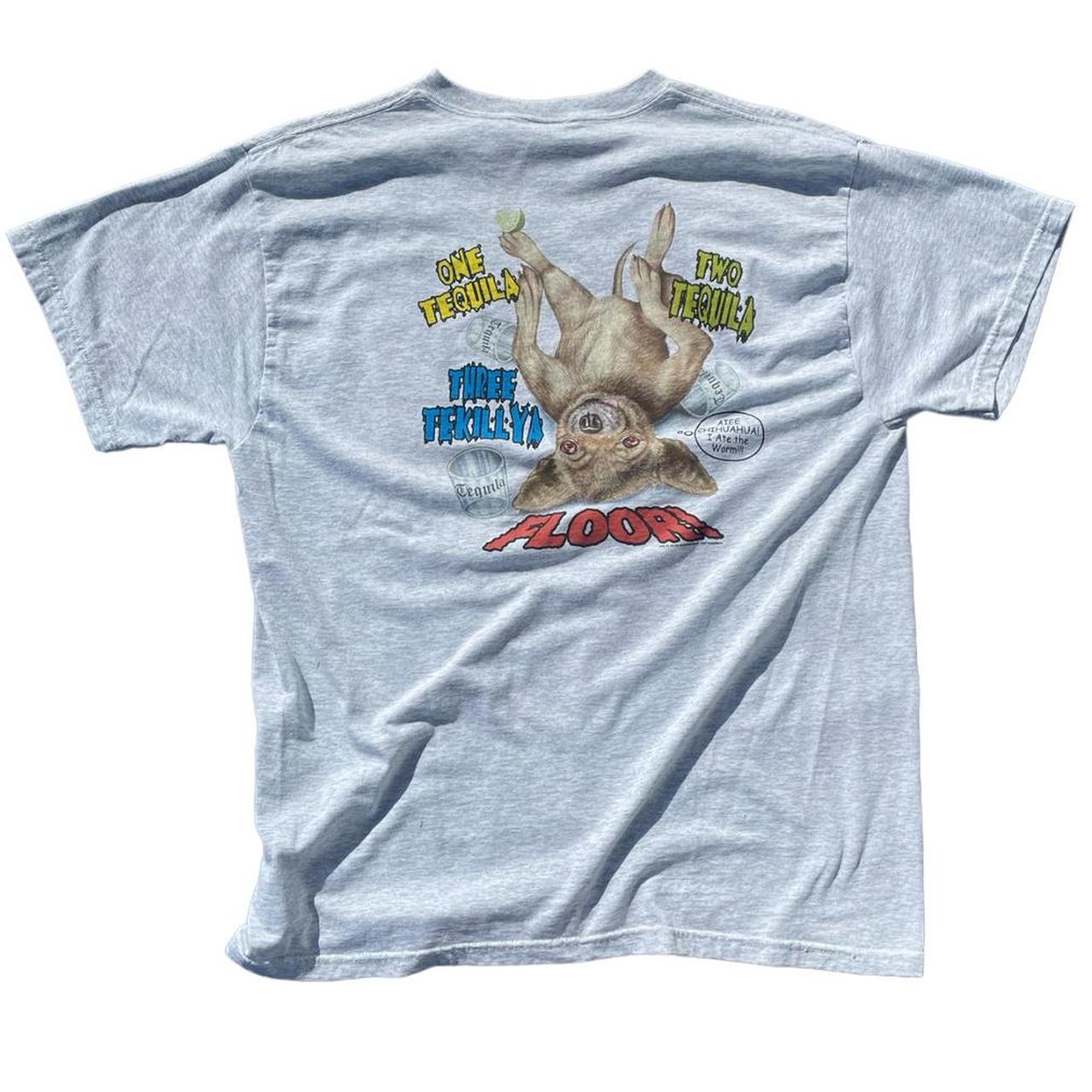 Vintage Cactus Jacks Tequila Short Sleeved Tee... Depop