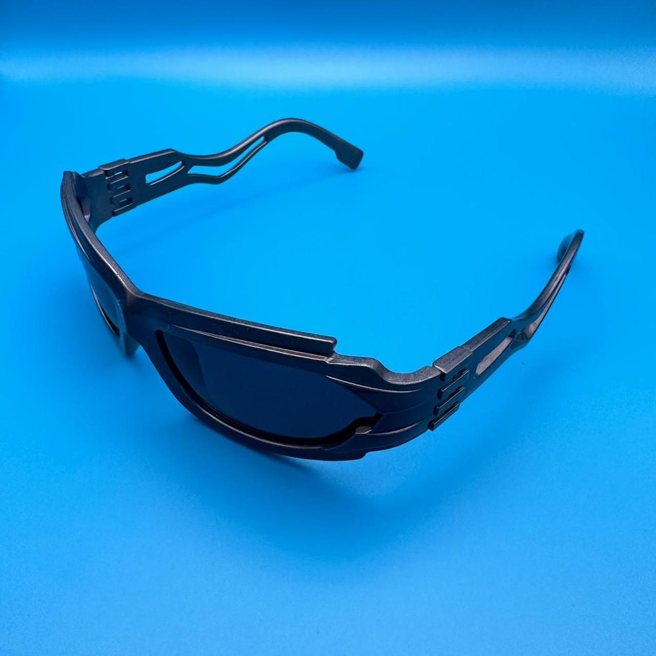 Y2K Sunglasses With A Futuristic Look Brand New... Depop