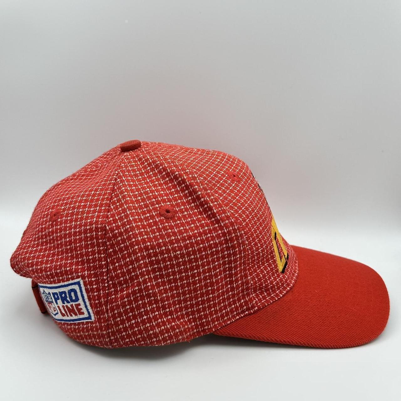 Vintage Eastport Red Kansas City Chiefs Logo Graphic Snapback Cap Adul -  Shop Thrift KC