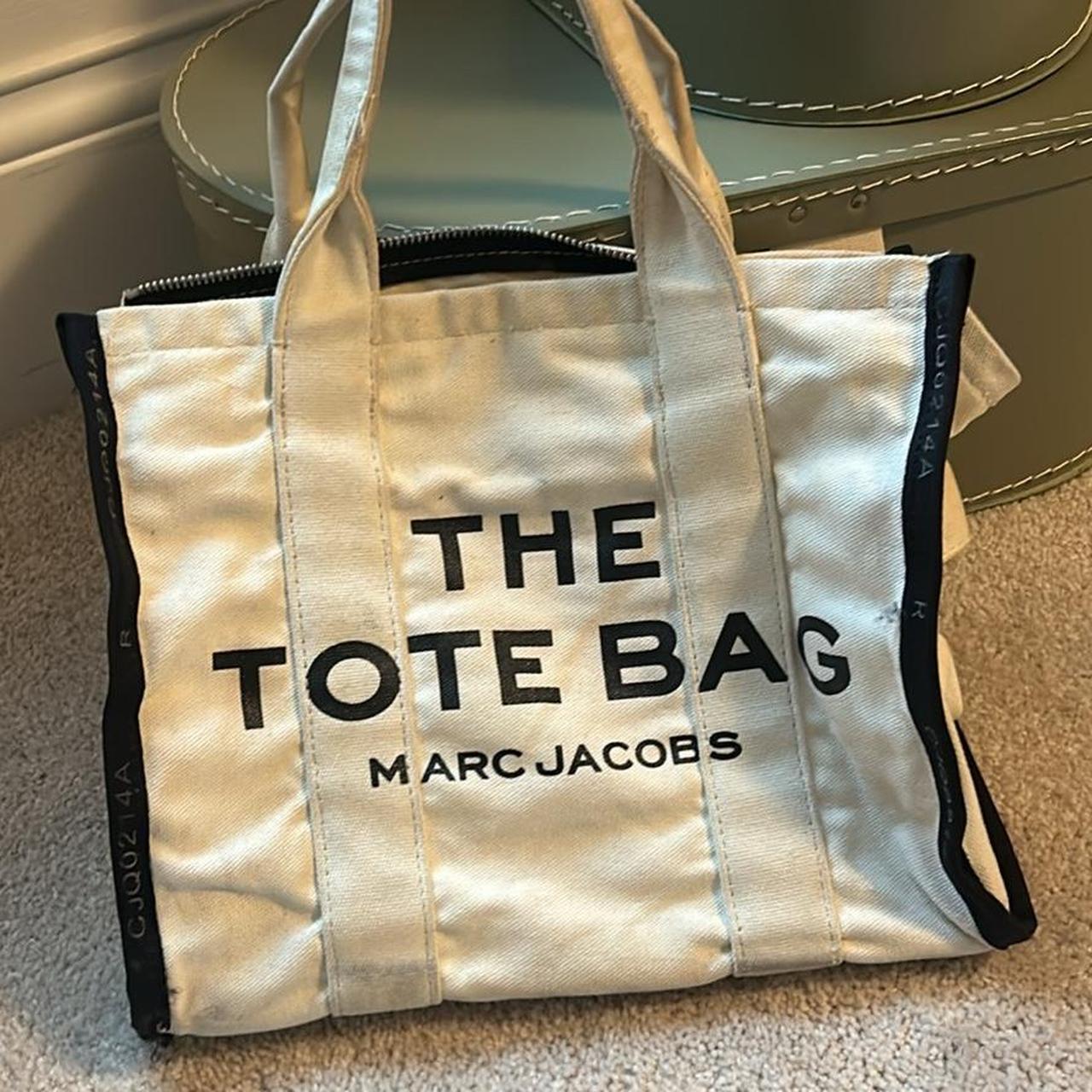 The Tote Bag Marc Jacobs - Canvas And Black. Could... - Depop