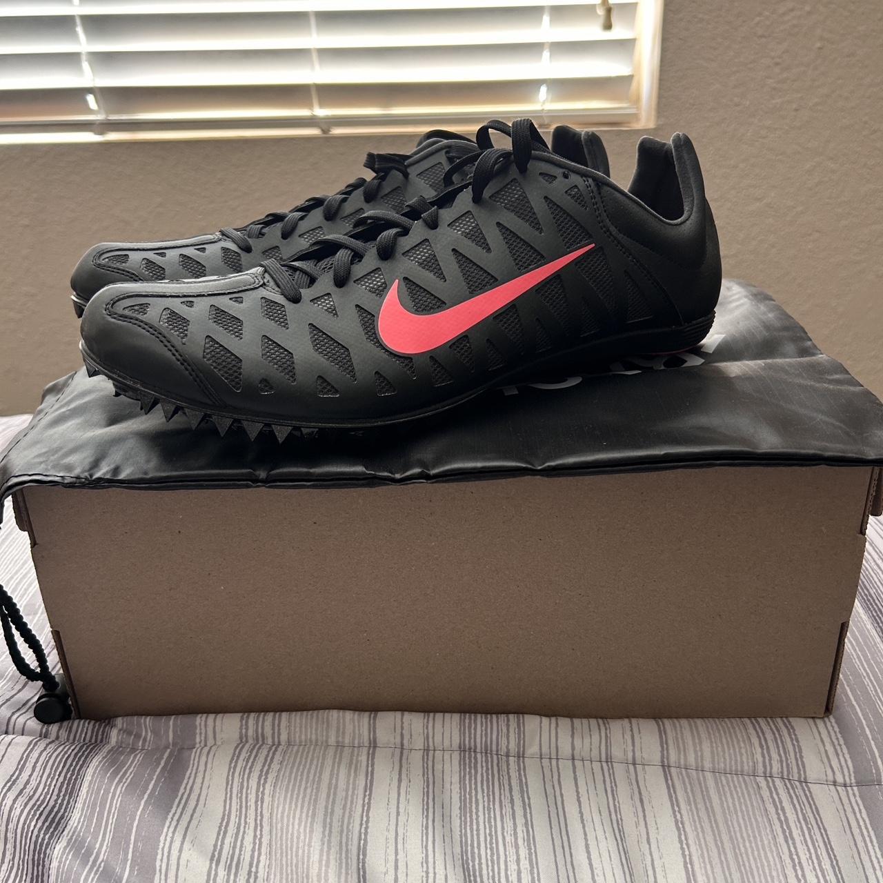 Nike Maxcat 4 Sprint Black Hype Punch Track Running. Depop