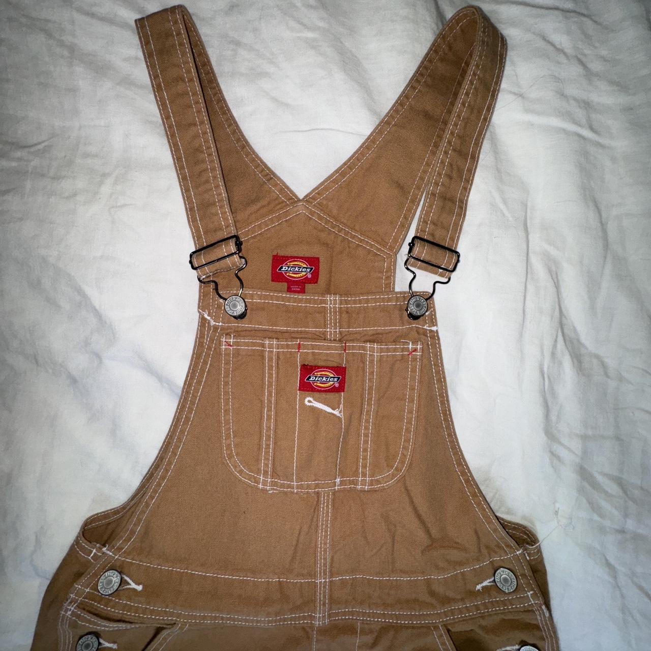 Dickie’s Canvas Overalls size XS Super cute. Worn... Depop