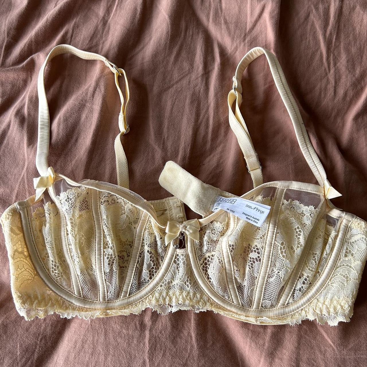 The sweetest bras and things lace bra, literally... - Depop