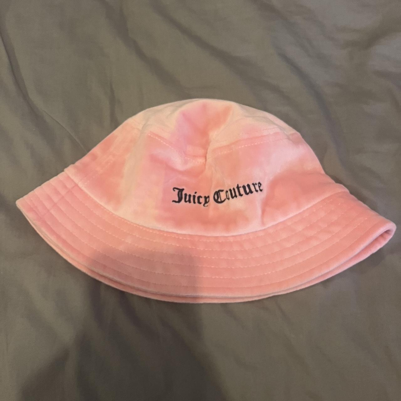 Ladies Hats Pink Juicy Couture Bucket Hat Juicy Couture Pink
