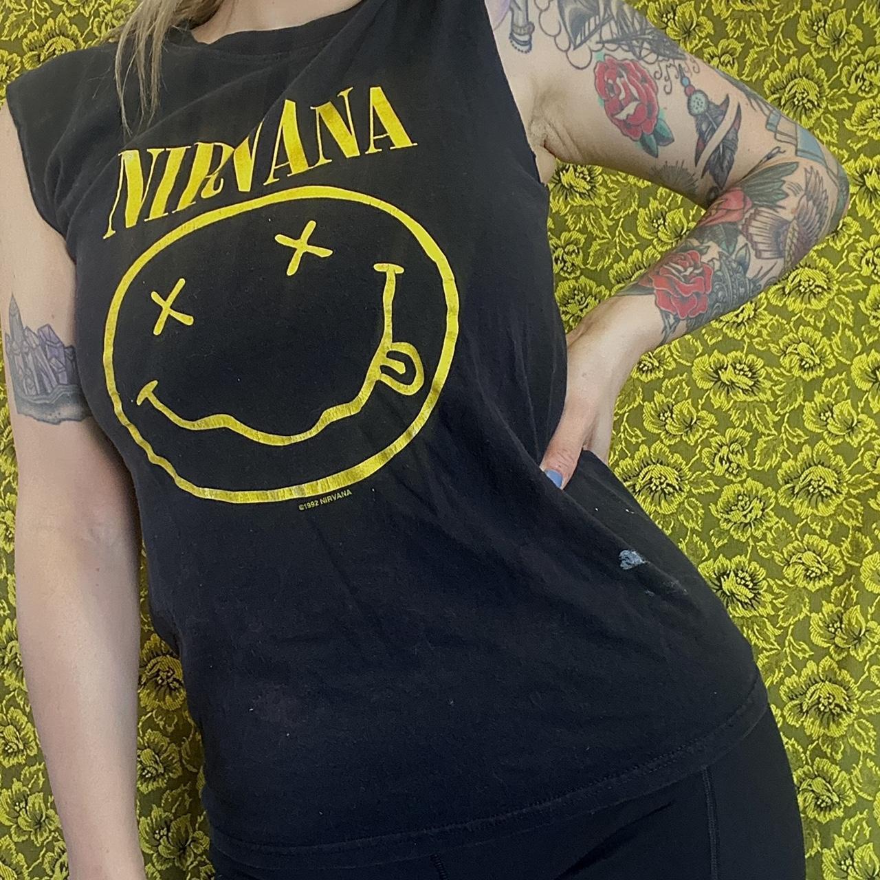 nirvana 1992 shirt