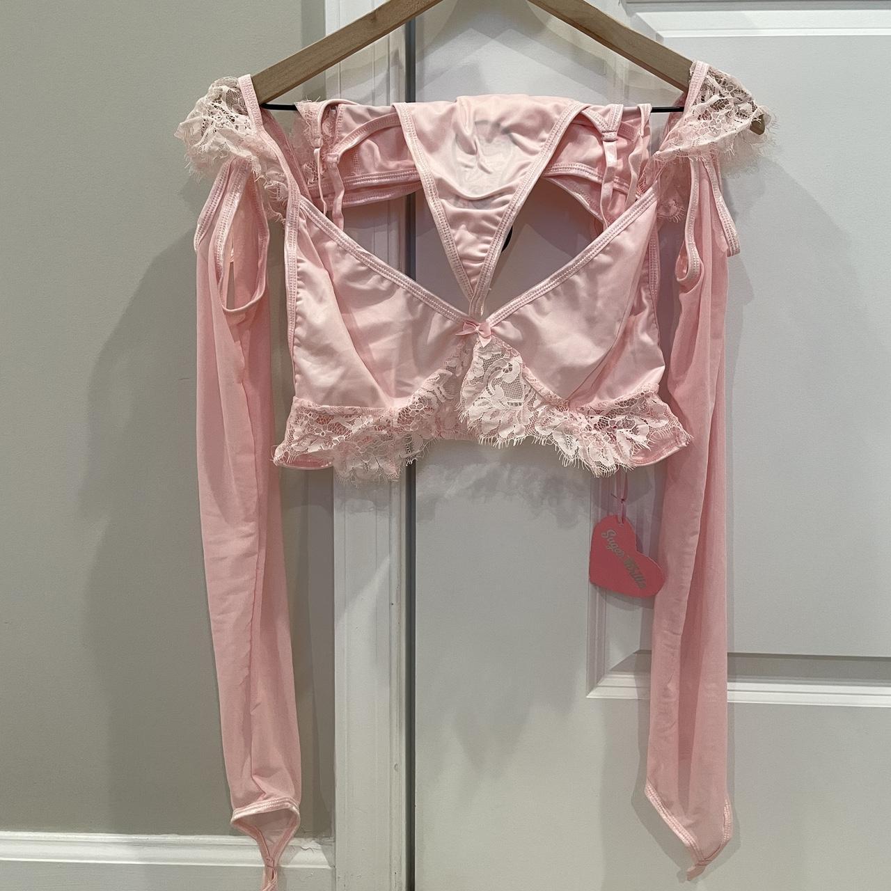 Pink Satin Knickers from Be My Bear